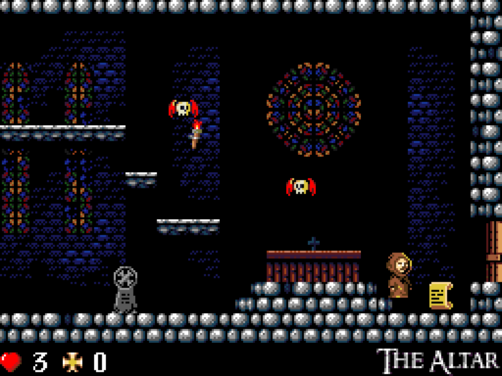 Abbaye des Morts (L') atari screenshot